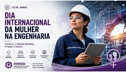 Foto de Dia Internacional da Mulher na Engenharia destaca o talento feminino e os desafios da atra��o de novas gera��es