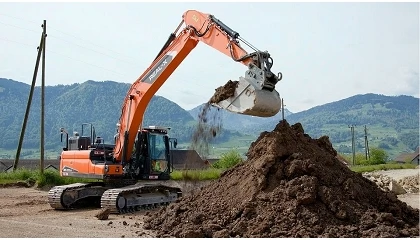 Foto de Develon alcan�a um novo marco na movimenta��o aut�noma de terras