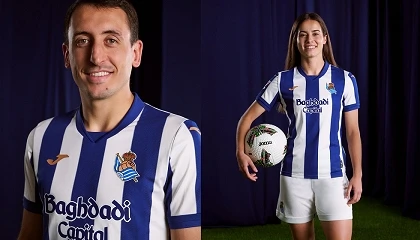 Foto de La Real Sociedad recupera su esencia 'txuri urdin' con su primera equipación 2026/27