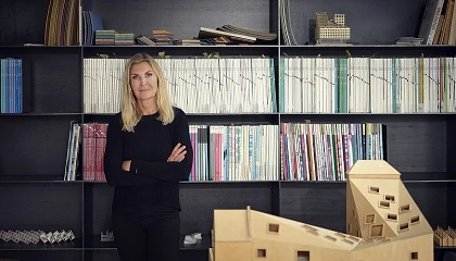 Foto de Dorte Mandrup dise�a el informe anual del Grupo Zumtobel