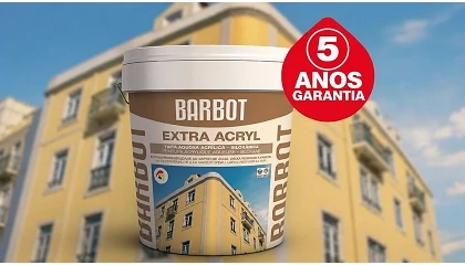 Foto de Barbot completa gama Extra com nova tinta para fachadas