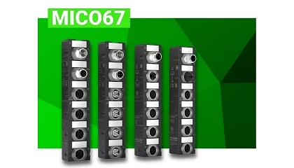 Foto de Mico67, la protección eléctrica descentralizada IP67 de Murrelektronik