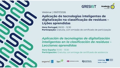 Foto de Webinar apresenta tecnologias inteligentes para transformar a classifica��o de res�duos