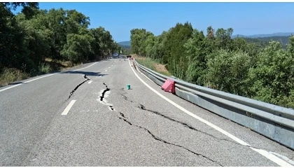 Foto de Obras p�blicas: avan�a a obra de estabiliza��o da EN2 em S�o Br�s de Alportel