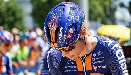 Foto de Lazer llevó al Tour de Francia el diseño ganador de un concurso infantil impulsado por Shimano