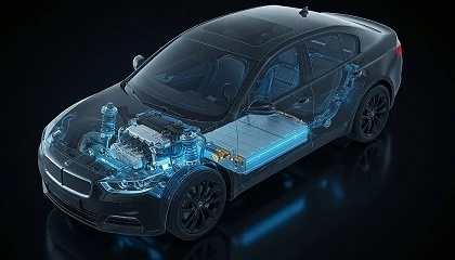 Foto de El coche el�ctrico no es solo bater�a. Otros componentes juegan un papel fundamental