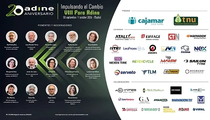 Foto de ADINE abre las inscripciones del VIII Foro 2026, que reunirá en Madrid a más de 200 profesionales del neumático