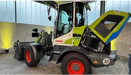 Foto de La cargadora Torion 537e Sinus, primer producto 100% el�ctrico de CLAAS