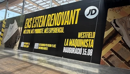 Foto de JD Sports prepara la reapertura de su tienda de La Maquinista