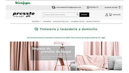 Foto de Deliverea desarrolla la tecnología logística del nuevo servicio de tintorería y lavandería a domicilio de Pressto y El Corte Inglés