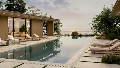 Foto de Durstone traslada el concepto de continuidad arquitect�nica al espacio de la piscina
