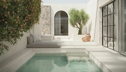 Foto de Agua, luz y cer�mica: el universo wellness de Wow Design apuesta por la continuidad material