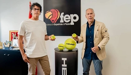 Foto de HEAD renueva su acuerdo con la Federación Española de Pádel