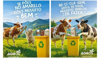 Foto de Agros e Tetra Pak lan�am campanha para incentivar a correta reciclagem das embalagens de leite