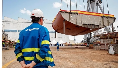 Foto de Navantia adelanta siete meses la puesta de quilla de la fragata F113 en Ferrol