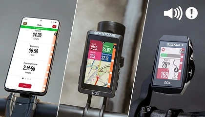 Foto de SIGMA integra las luces radar RECO en la app RIDE para convertir el smartphone en un retrovisor digital