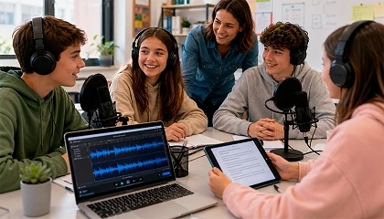 Foto de Los podcasts ganan protagonismo como herramienta de aprendizaje en las aulas
