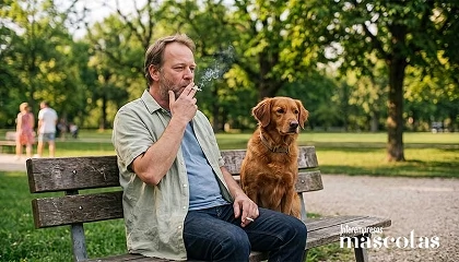 Foto de La RSCE pide que la reforma de la Ley del Tabaco reconozca a los perros como fumadores pasivos