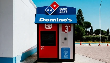 Foto de Domino’s instala en dos estaciones de servicio sus primeras máquinas de ‘vending’ 24/7 en España