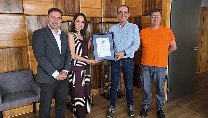 Foto de Solidus San Andr�s obtiene el primer certificado Aenor para bobinas de cart�n fabricadas con material 100% reciclado