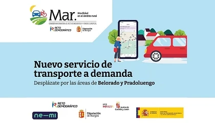 Foto de Nemi lanza 'MAR', el transporte a demanda de la Diputaci�n de Burgos en Belorado