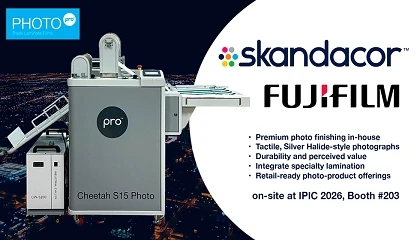 Foto de Skandacor y Fujifilm presentarán soluciones de impresión y acabado fotográfico en Ipic 2026