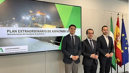 Foto de La Junta de Andaluc�a invierte 151 millones de euros para renovar 1.000 kil�metros de carreteras