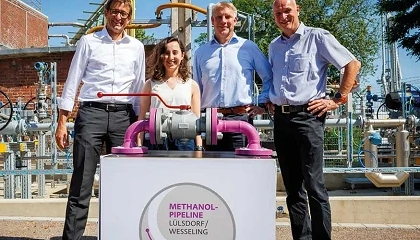 Foto de R�hm asegura el suministro de metanol para su planta de Wesseling con una nueva infraestructura