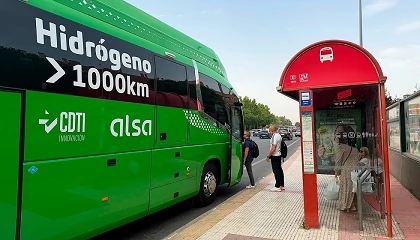Foto de Bosch prueba en Madrid su nuevo sistema de pila de combustible de hidr�geno
