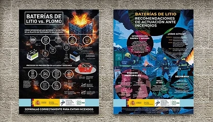 Foto de FER completa dos proyectos para reducir el riesgo de incendios por bater�as de litio