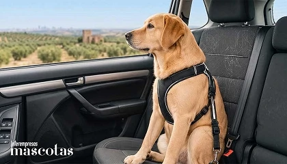 Foto de Tres de cada cuatro conductores transportan a sus perros de forma insegura en el coche