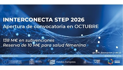 Foto de El CDTI abrirá en octubre la convocatoria Innterconecta STEP 2026 con 138 millones para proyectos de I+D