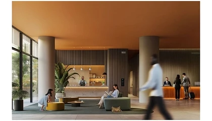 Foto de Saint-Gobain lan�a Ecophon Fade para melhorar o conforto ac�stico dos espa�os