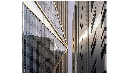Foto de Super Spacer, da Quanex, contribui para a estrat�gia Net Zero do 2 Finsbury Avenue