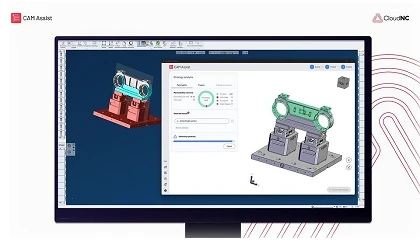 Foto de CloudNC disponibiliza o Cam Assist aos utilizadores do GibbsCam