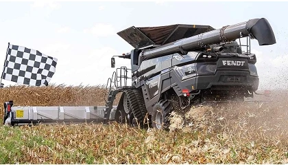 Foto de Récord de la Fendt IDEAL: 2.599 toneladas de maíz cosechadas en 24 horas