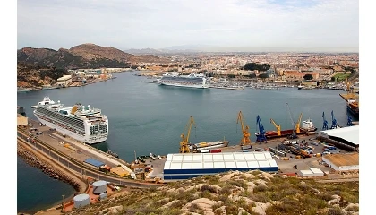 Foto de El nuevo Puesto de Control Fronterizo refuerza la oferta log�stica del Puerto de Cartagena para el sector hortofrut�cola