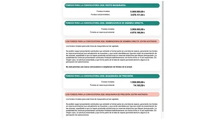 Foto de El Renove 2026 aún mantiene fondos para tractores y cierto tipo de maquinaria