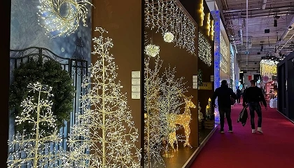 Foto de Christmasworld analiza las tendencias en iluminación navideña para este 2026