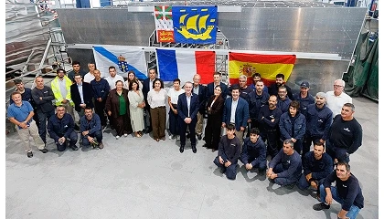 Foto de Aister avanza en la construcci�n del catamar�n �Janot� para Saint Pierre et Miquelon