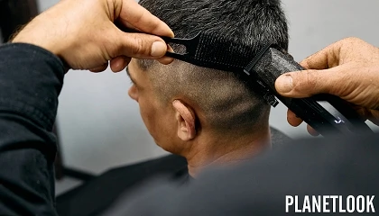 Foto de Cincuenta barberos convierten el corte de cabello en una acción solidaria