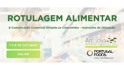 Foto de Rotulagem alimentar em foco numa forma��o da Arcadia International e da PortugalFoods