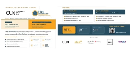 Foto de El Cl�ster MAV impulsa una exposici�n sobre materiales ligeros durante la ELN Conference 2026