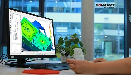 Foto de Sigmasoft permite probar moldes propios mediante simulaci�n en Fakuma