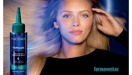 Foto de René Furterer Triphasic Noche, un sérum nocturno redensificante para el cabello