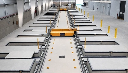 Foto de Moldtech automatiza el transporte interno de ba�os prefabricados en una planta de construcci�n industrializada en Cuenca
