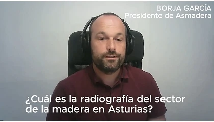 Foto de Borja Garc�a, presidente de Asmadera: �Tenemos mucha tradici�n tanto de explotaci�n forestal como de transformaci�n industrial�