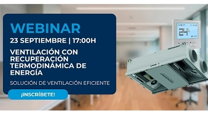 Foto de Tecna analizar� la ventilaci�n con recuperaci�n termodin�mica de energ�a en un nuevo webinar