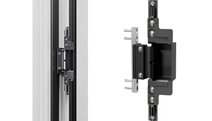 Foto de Hahn VL Band G, la bisagra oculta para puertas de aluminio de Dr. Hahn