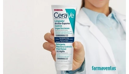 Foto de Nuevo Limpiador Arcilla-Espuma Control Imperfecciones de CeraVe, una f�rmula 3 en 1